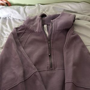 Lululemon oversized scuba hoodie purple